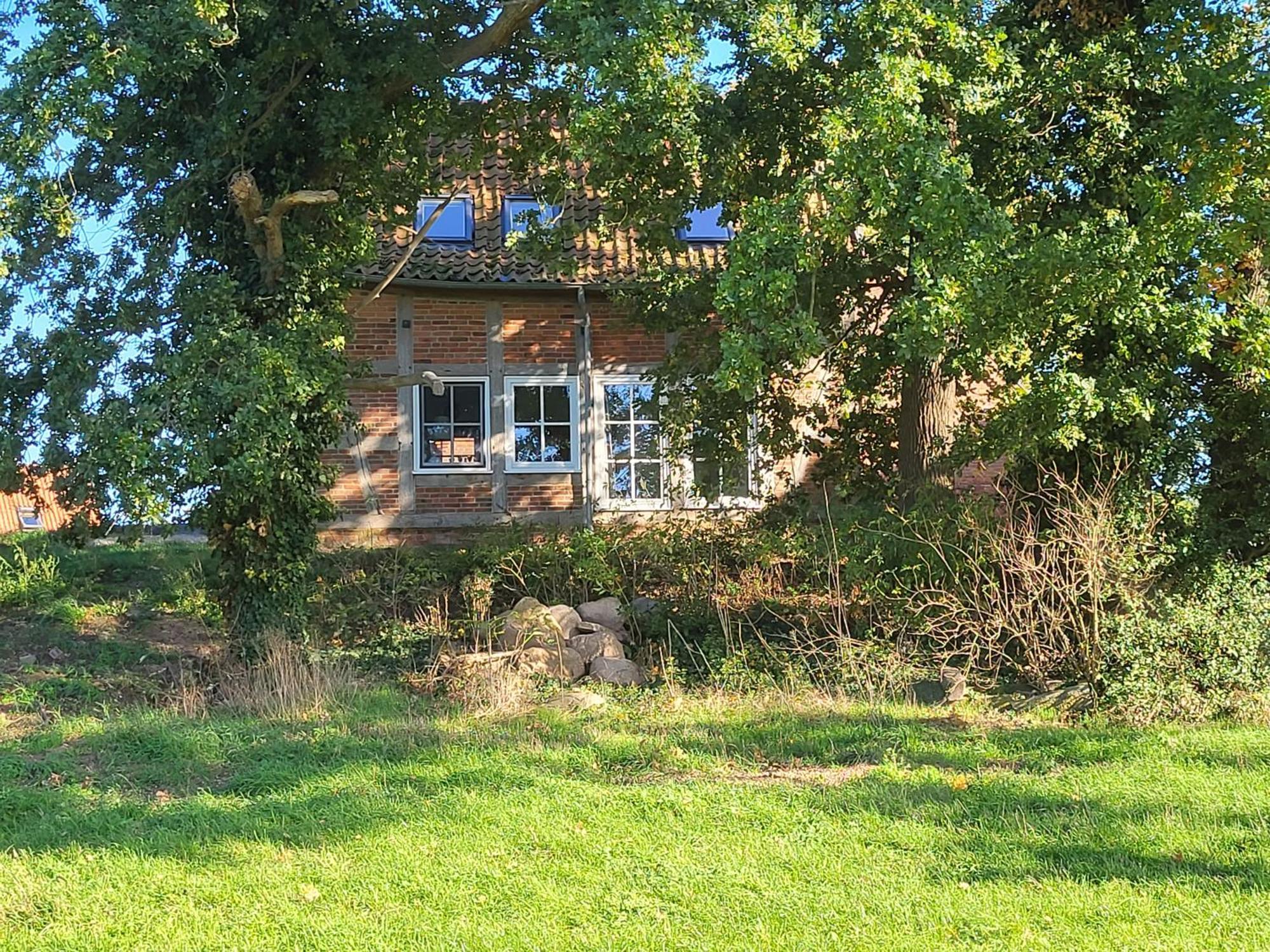 شقة Altes Backhaus Bauernhof Vogel Rohrsen المظهر الخارجي الصورة